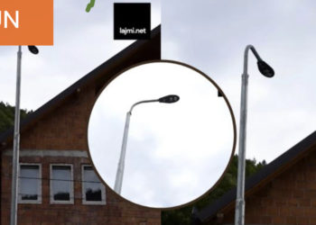 “Qysh i ka ra n’mend” – mitrovicasi e kthen kah shtëpia e tij dritën e destinuar për ndriçim të rrugës