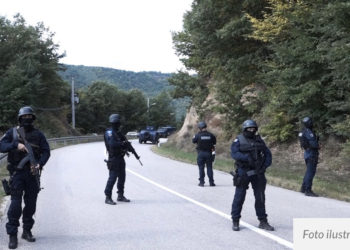Autobusi serb ndalohet në Jarinjë, në autobusin nga Beograd-Mitrovicë konfiskohen mallra ilegale