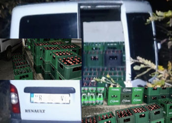 Po kontrabandonte mbi 1 mijë shishe birrë nga Serbia, Policia ia len në “fyt”
