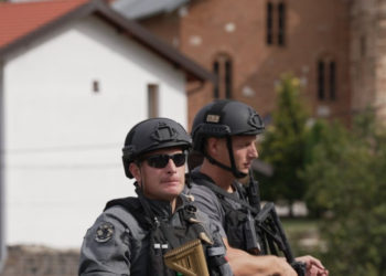 Policia me aksion në Banjskë të Zveçanit