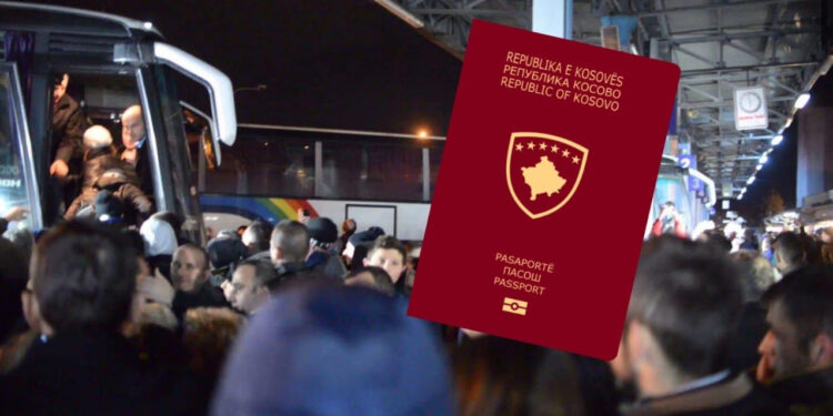 Rreth 400 autobusë përplot me udhëtarë janë nisur çdo ditë nga Prishtina për në Evropë prej 1 janarit