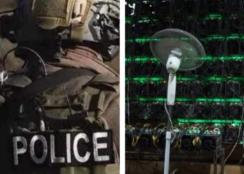 Policia e Kosovës ka konfiskuar 59 makina për kriptovaluta në rrugën “Çeta e Minatorëve”, në veri të vendit.