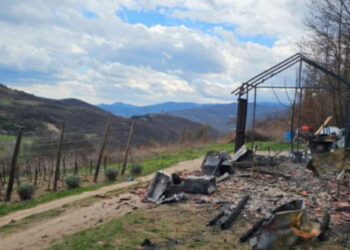 Digjet në tërësi një objekt në Leposaviq, policia nuk dyshon për zjarrëvënie të qëllimshme