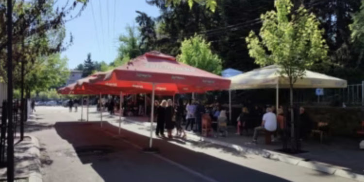 Numër më i vogël i protestuesve në Zveçan