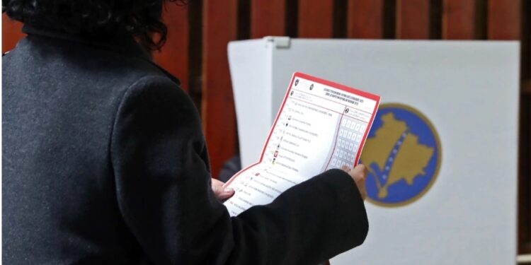 Sipas faqes së KQZ-së, PDK-ja “i mori” 1190 vota në vendvotimin me 425 votues